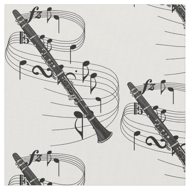 Tecido do clarinete (Detalhe)