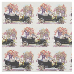 Tecido do costume do carro vintage