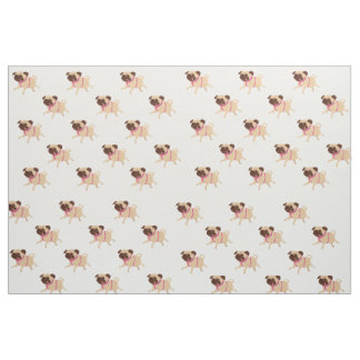 Tecido do costume do Pug