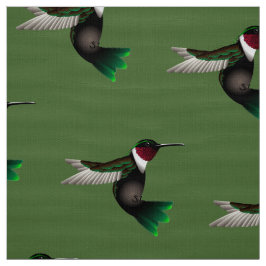 Tecido do desenhista do colibri