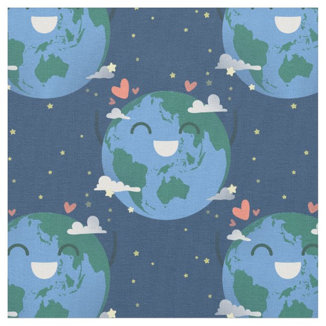 tecido do Dia da Terra (Detalhe)