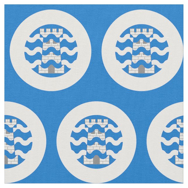 Tecido do Emblema da População do SCA da Fortaleza (Detalhe)