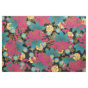Tecido do estilo kimono impressão japonês de tam