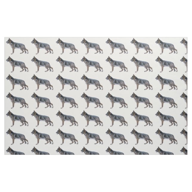 Tecido do german shepherd (Fat Quarter)