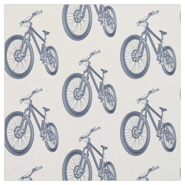 Tecido do impressão da bicicleta do tema do ciclo (Modelo)