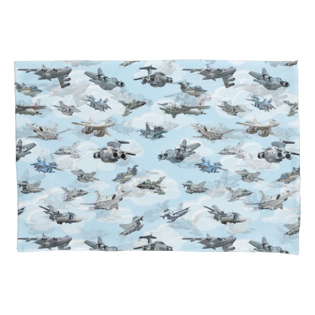 Tecido do padrão dos aviões de combate (Frente)