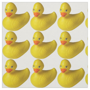 Tecido do padrão Impressão de duckies de borracha