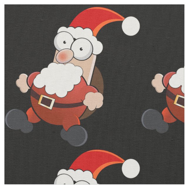 Tecido do Papai Noel! (Detalhe)