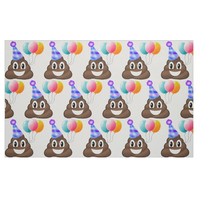 Tecido do partido do tombadilho do aniversário de (Fat Quarter)