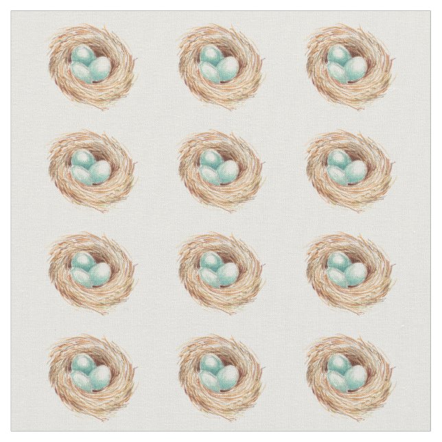 Tecido do pássaro do ninho do ovo do pisco de (Detalhe)