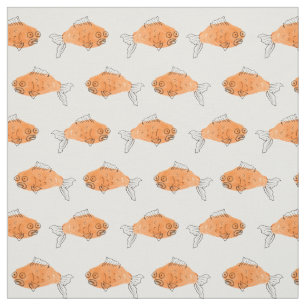Tecido do peixe dourado