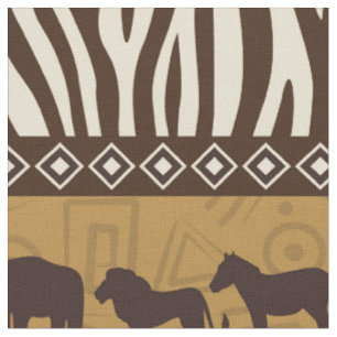 Tecido do safari de Afrikan