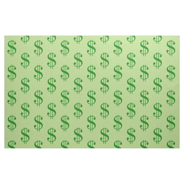 Tecido do sinal de dólar (Fat Quarter)