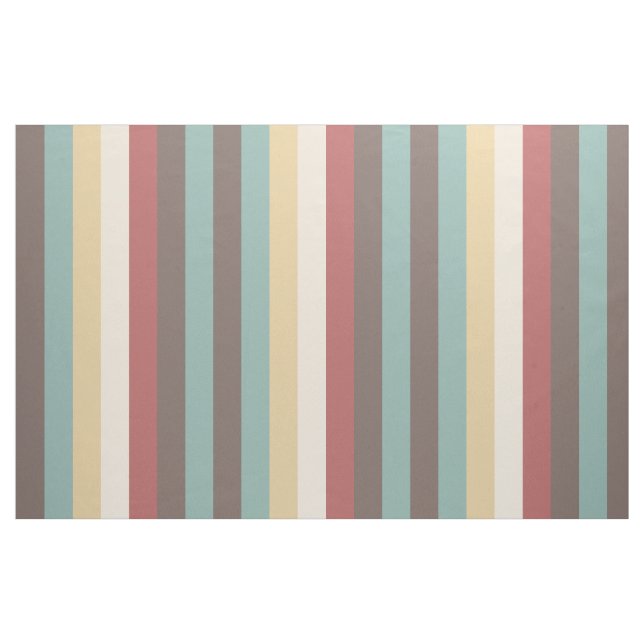 Tecido do teste padrão das listras verticais da (Fat Quarter)