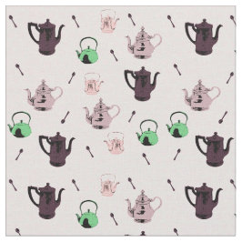 Tecido do teste padrão do bule