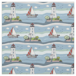 Tecido do teste padrão do oceano