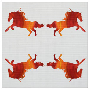Tecido do Weave do poliéster dos cavalos (58"