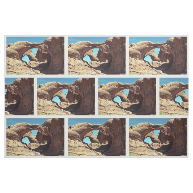 Tecido dobro da foto da paisagem do deserto do (Fat Quarter)