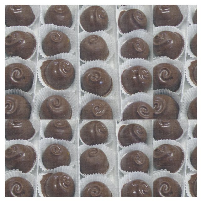 Tecido Doces de chocolate (Detalhe)