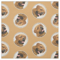Dogue de Bordeaux Pintura Original Pet Dog