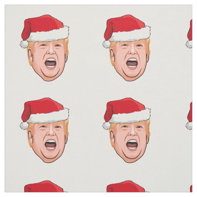 Tecido DONALD TRUMP Christmas (Modelo)