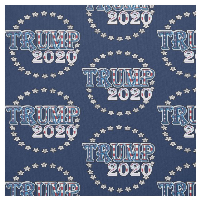 Tecido Donald Trump para o presidente 2020 (Modelo)