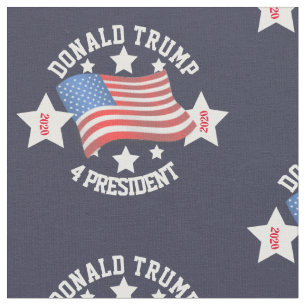 Tecido Donald Trump para presidente