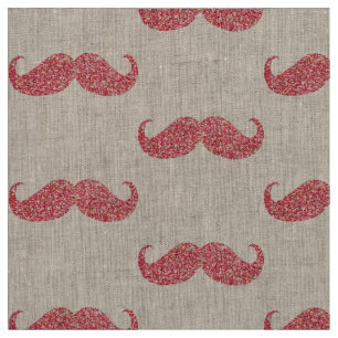 Tecido Dor de bigode brilhante rosa