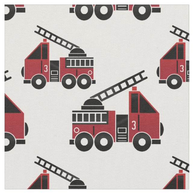 Tecido dos carros de bombeiros (Detalhe)