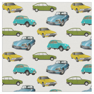 Tecido dos carros de Citroen