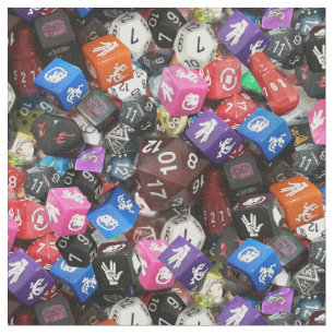 tecido dos dados d20
