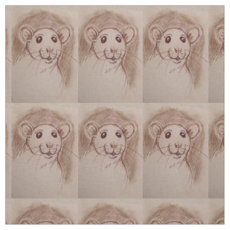 Tecido dos desenhos animados do rato do