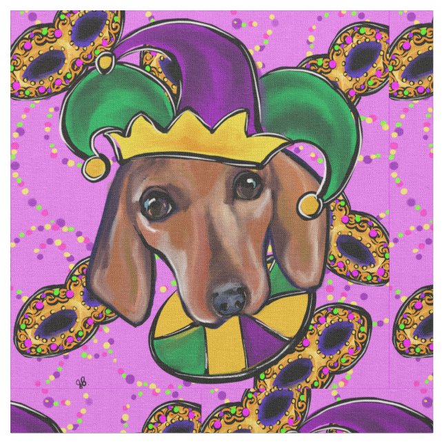 Tecido Doxie Vermelho (Detalhe)