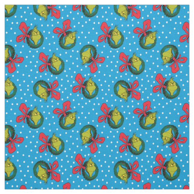 Tecido Dr. Seuss | Grpolegadas | Padrão De Fera De Natal (Modelo)