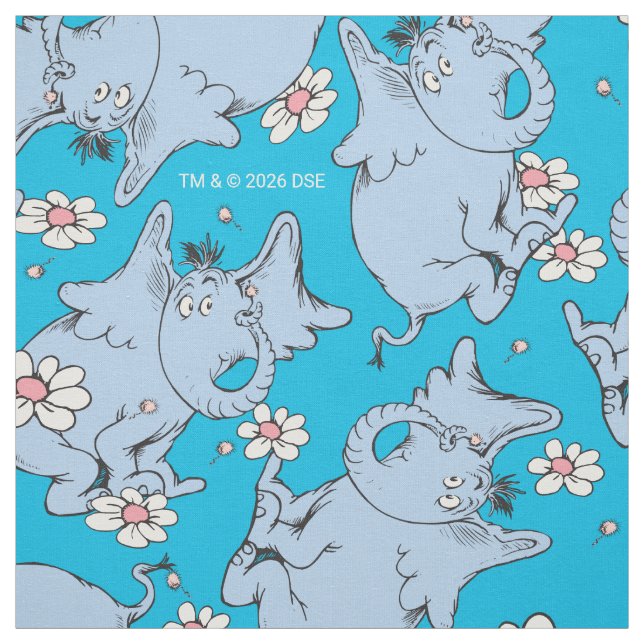 Tecido Dr. Seuss Horton Hears a Who (Modelo)
