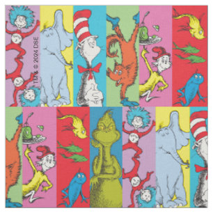 Tecido Dr. Seuss Recorte de Personagem