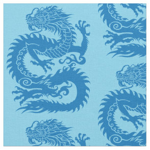 Tecido Dragão chinês tradicional