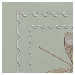 Tecido Dragonfly Dourada