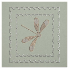 Tecido Dragonfly Dourada