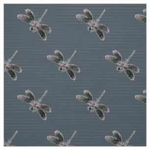 Tecido Dragonfly Preta