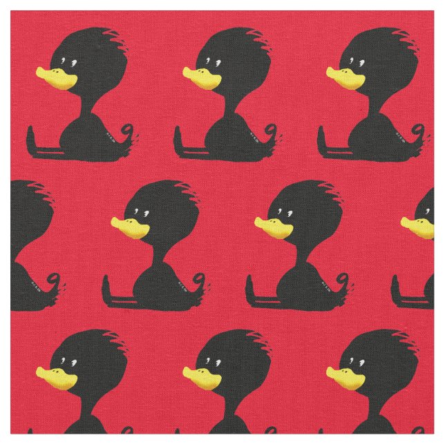 Tecido Ducky preto (Detalhe)