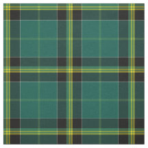 Duffy Tartan Pattern Green Xadrez da Irlanda