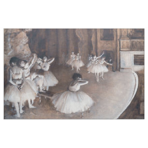 Tecido Edgar Degas - Ensaio de Balés no Palco