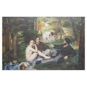Tecido Edouard Manet - Almoço na Relva