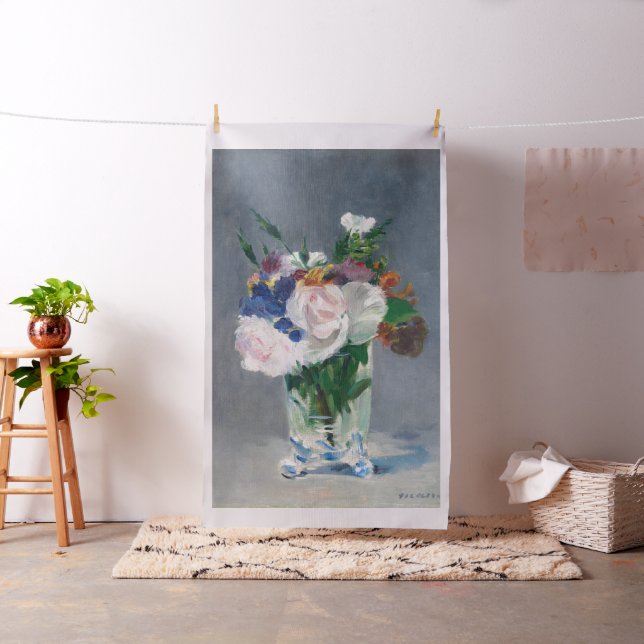 Tecido Edouard Manet - Flores num Vaso Cristal (In Situ)