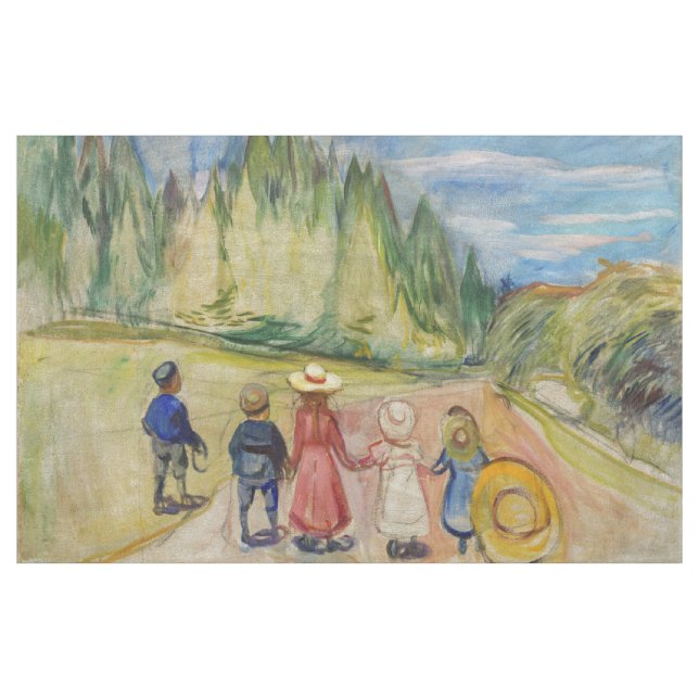 Tecido Edvard Munch - A Floresta de Fairytale (Jarda)