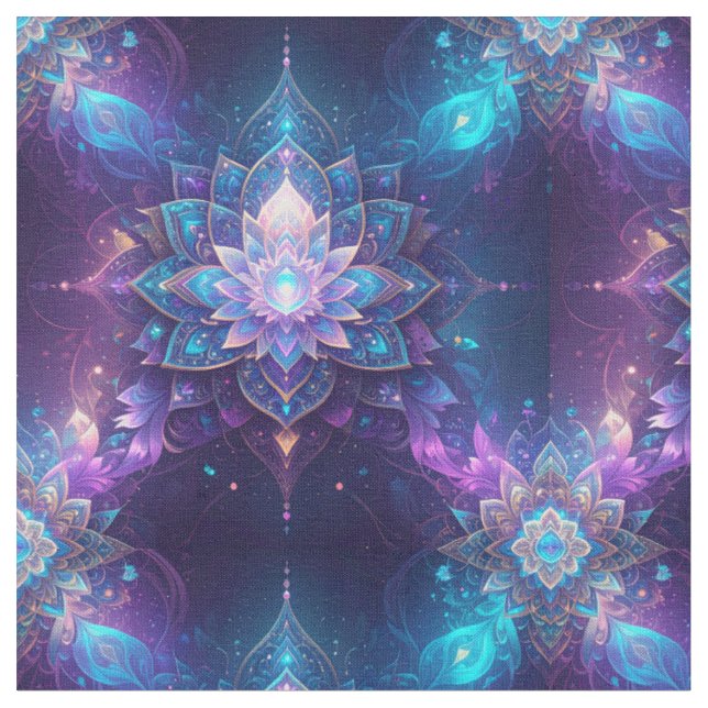 Tecido Eethal Lotus Mandala (Detalhe)