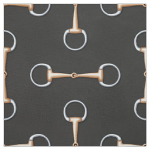 Tecido Eggbutt Snaffle Bit Equestrian (grande escala)