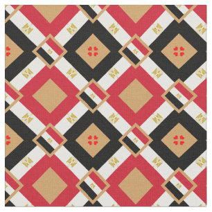 Tecido Egípcio Flag & Egypt