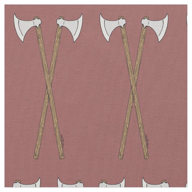 Tecido Eixos Dinamarquês/Viking Atravessados (Detalhe)